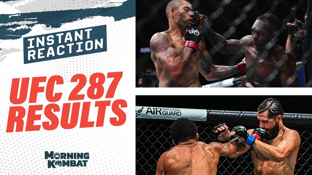 UFC 287 Results Alex Pereira Vs Israel Adesanya 2 UFC 287 Reaction UFC 287 Results Alex Pereira Vs Israel Adesanya 2 UFC 287 Reaction