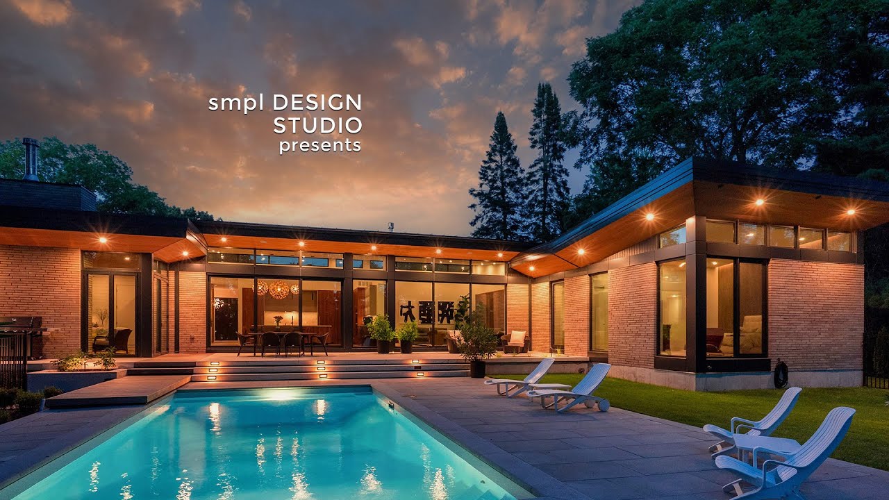 Midcentury Inspired Modern Home Tour in Hamilton, Ontario | Designed by SMPL Studio