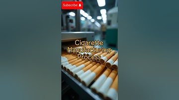 How Cigarettes Are Made Inside the Factory 🚬 | The Secret Process Behind Every Pack!