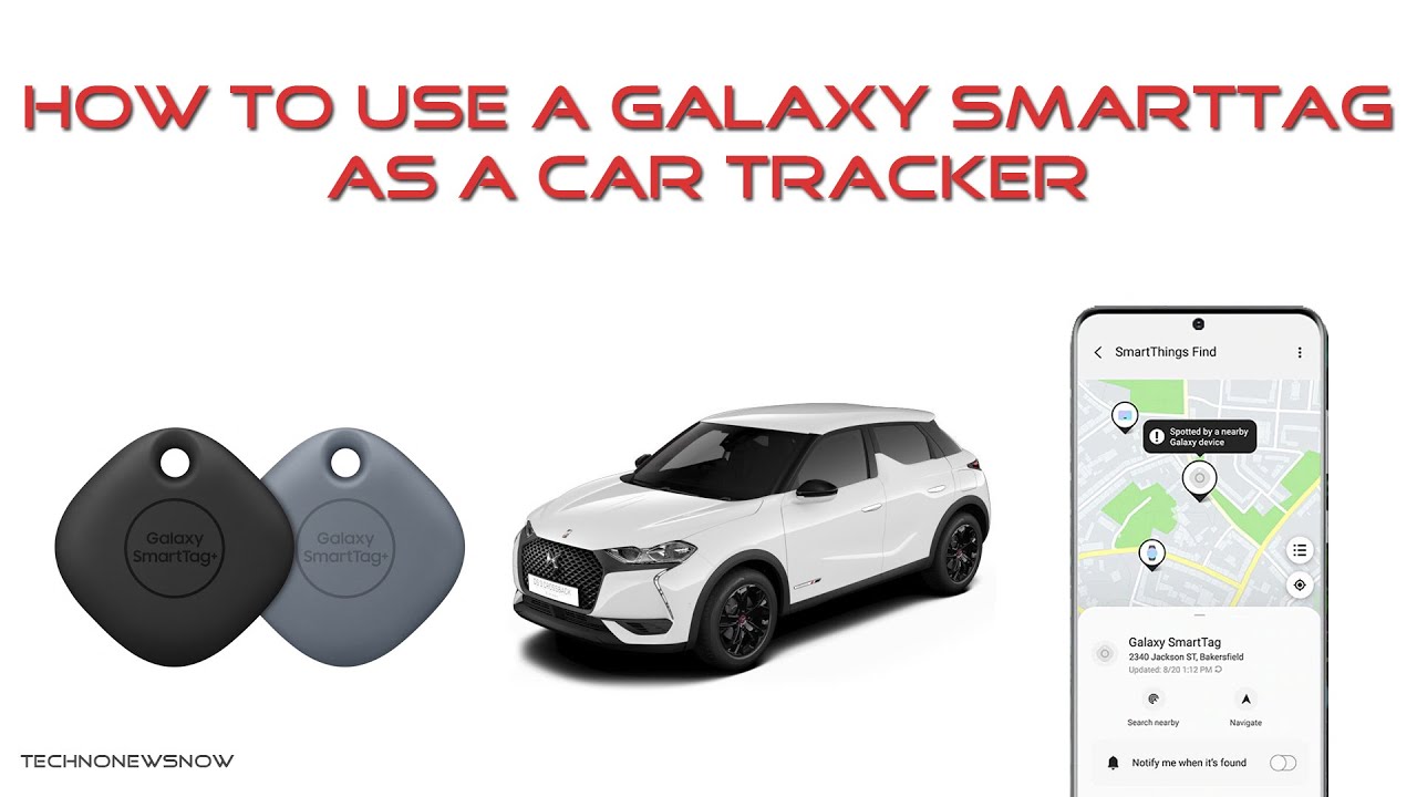 How to set up the Cheapest Car Tracker GPS AirTag Galaxy SmartTag+ Test 