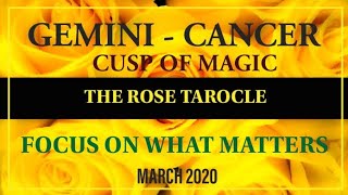 GEMINI-CANCER | CUSP OF MAGIC | FOCUS ON WHAT MATTERS