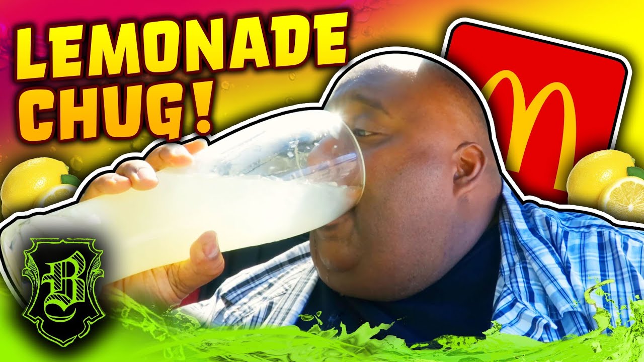 McDonalds' Lemonade ICE COLD 2 Liter Chug YouTube