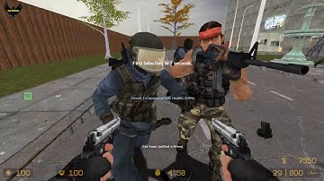 ZOMBIE ESCAPE MOD ON COUNTER-STRIKE: SOURCE, MAP: Zm_policestation, CSS