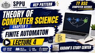 TY BCS || Semester 5 || TCS || 1. Finite Automaton || Lecture 4 || NEP Pattern || SPPU ||
