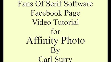 Affinity Photo - Outline FX and Colour Picker