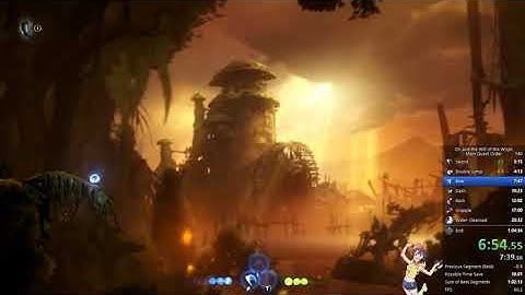 Ori And the Will of the Wisps - Main Quest Order Speedrun in 1:03:53(Without Loads)