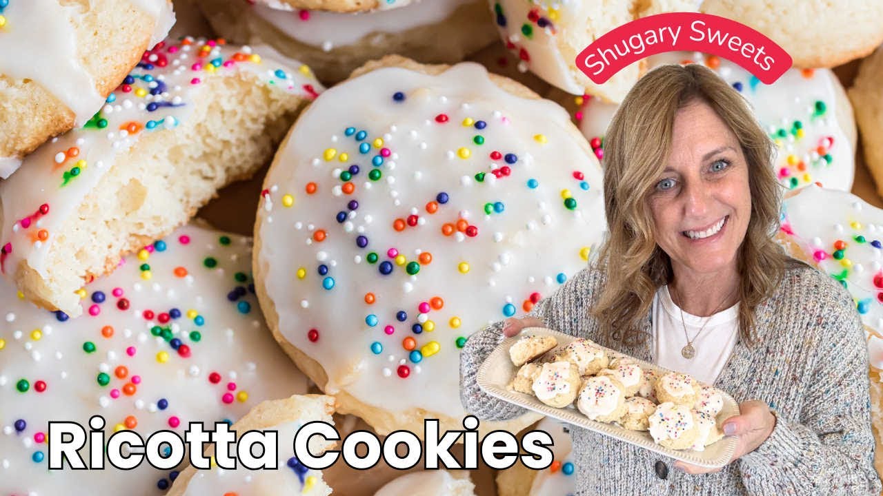 Soft Italian Ricotta Cookies Recipe