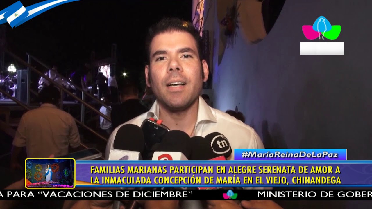 Serenata de Amor a la Inmaculada Concepción de María en El Viejo, Chinandega nicaragua national costume