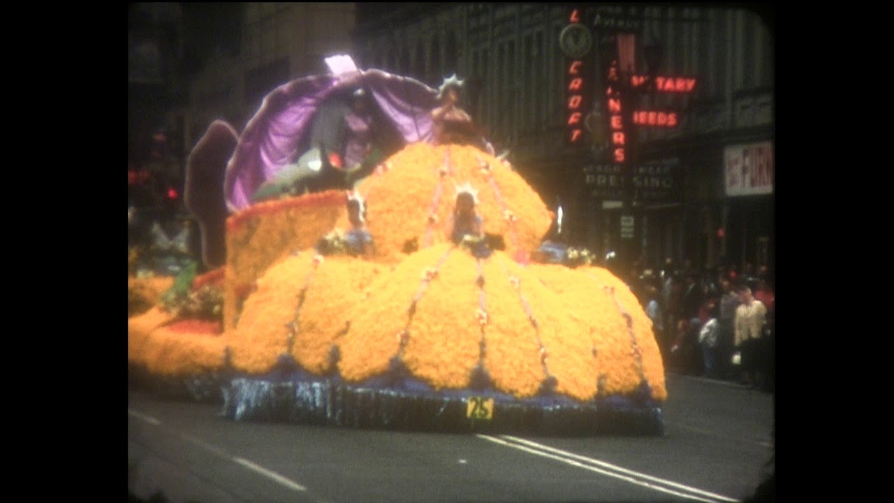 Daffodil Parade Tacoma, Washington circa 1956