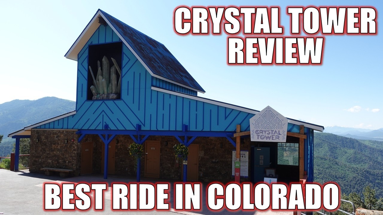 Обзор аттракциона Crystal Tower, подземной аттракцион свободного падения в пещерах Гленвуд | Лучш...