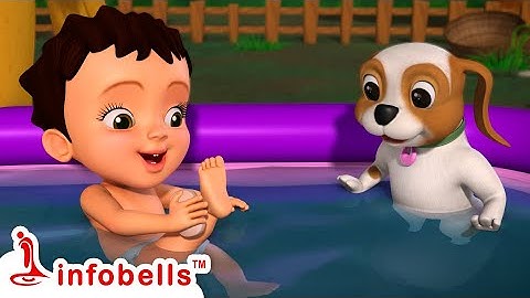 Nahaane Mein Maza Hai Aata | Hindi Rhymes for Children | Infobells