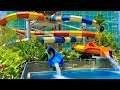 Splash into Fun: Drop Water Slide at SplashMania Waterpark, Malaysia