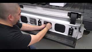 How to Install ISC Multipro Tailgate Step LED Lights on a 20192022 Silverado & GMC Sierra  Phastek