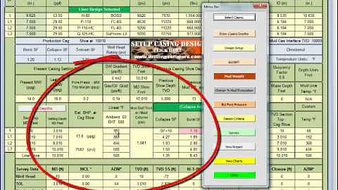 Casing Design training video
