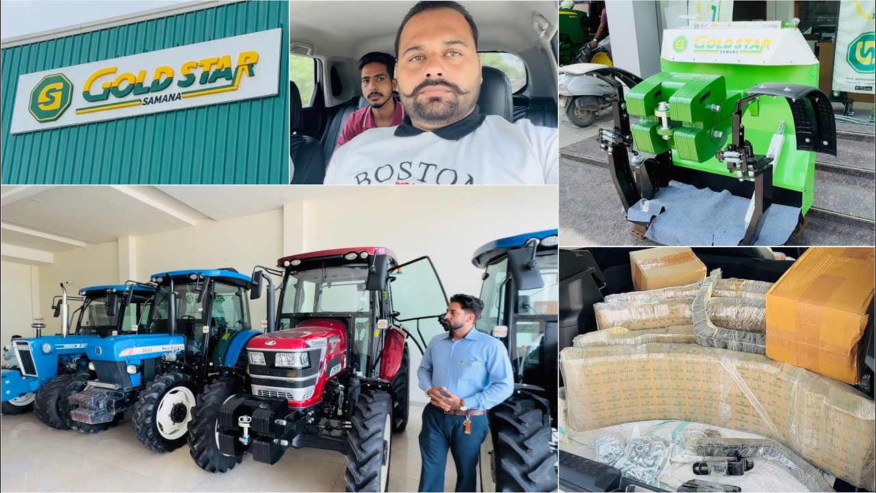 ਅੱਜ ਕਿਓ ਗਏ Gold Star Samana • Swaraj 4x4 ਮਗਰਾਟ Price ? • Punjabi Farmer