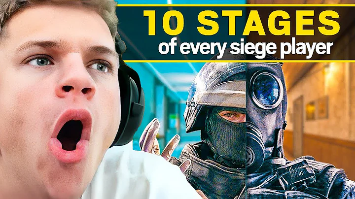 The 10 Stages Of Every Siege Player *JYNXZI REACTS*