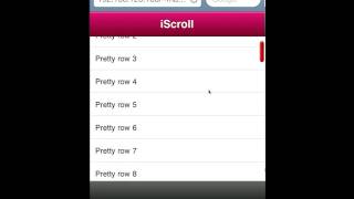iScroll custom scrollbars