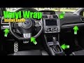 How to Vinyl Wrap Interior Trim  | DETAILED GUIDE |