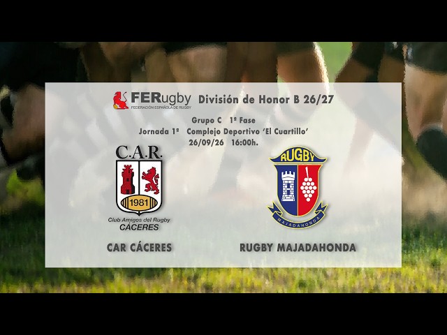 C.A.R. CACERES vs RUGBY MAJADAHONDA