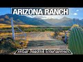 Arizona Nature Walks - Guest Ranch Virtual Treadmill Walk - 4k City Walks