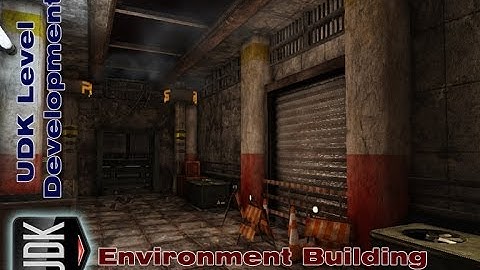 UDK Live Stream XXXXII | Gravity Puzzle Environment Construction by Devin Sherry