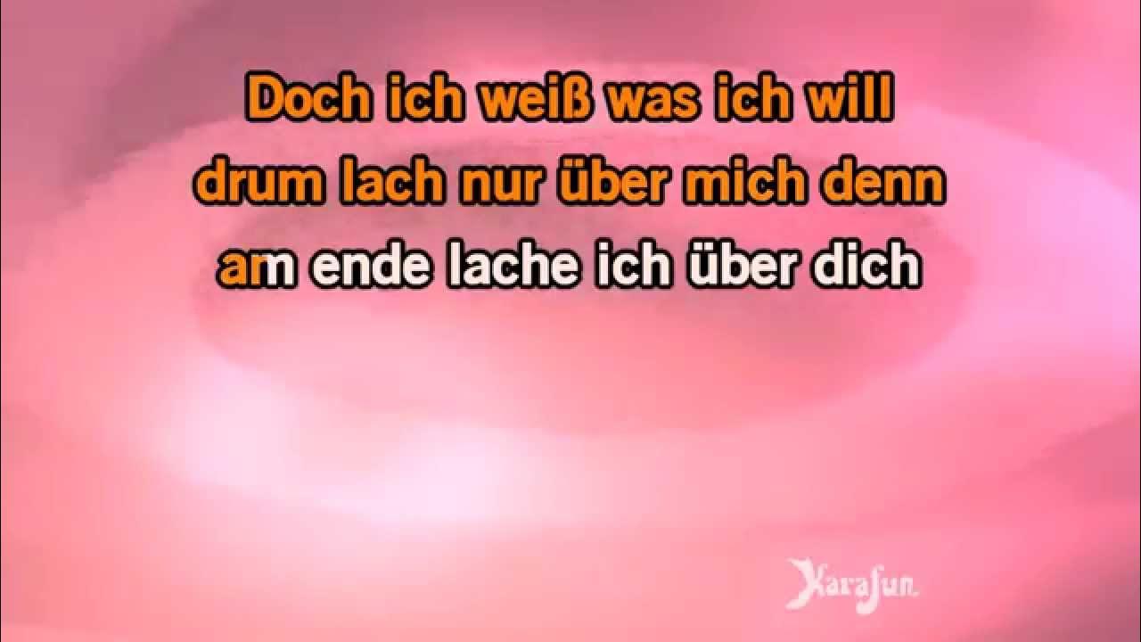 Karaoke Wenn du denkst du denkst dann denkst du nur du denkst - Juliane Werding * Karaoke Wenn du denkst du denkst dann denkst du nur du denkst - Juliane Werding *
