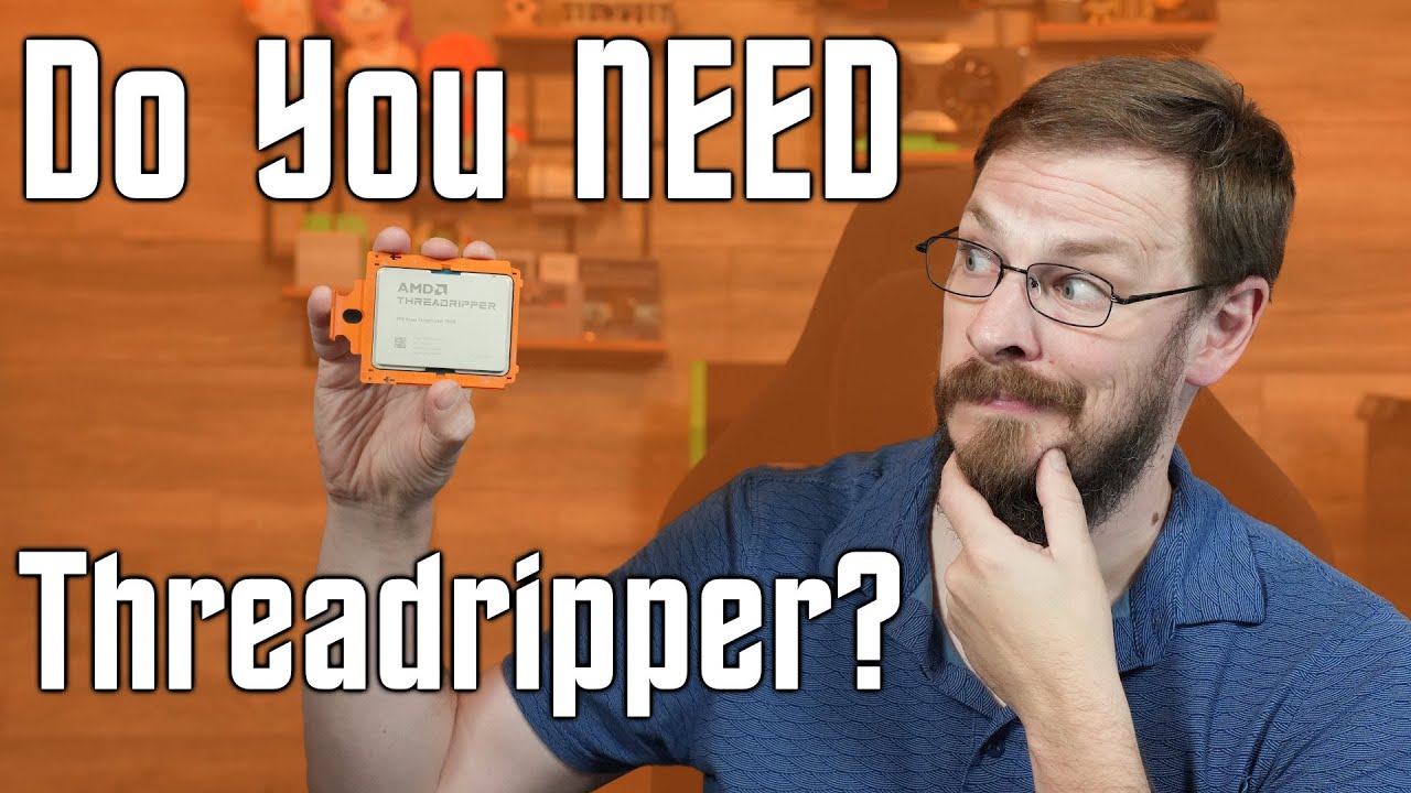 Do YOU Need a Threadripper? - Threadripper 9970X vs Ryzen 9950X3D