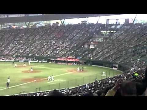 埼玉西武ライオンズ　チャンステーマ４　秋山～代打平尾　2011.10.2