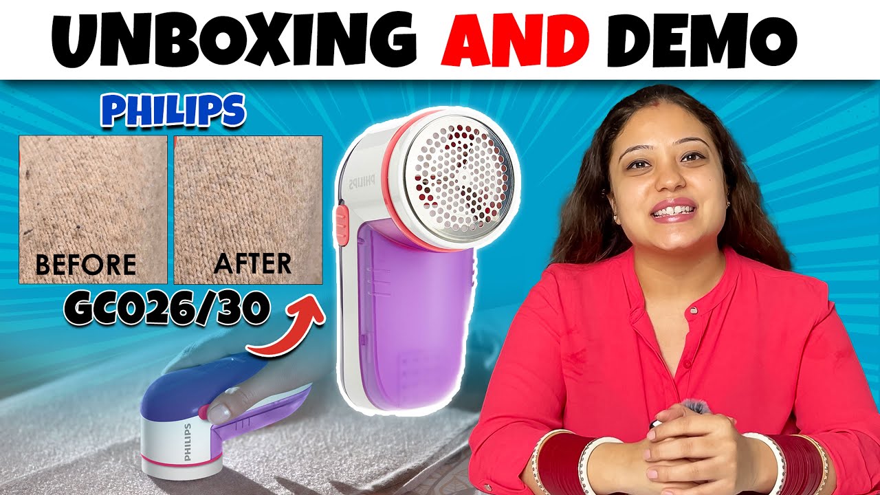 How to Use Philips Fabric Shaver GC026/30
