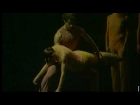 Contemporary dance show at lOpra de Paris with cos...