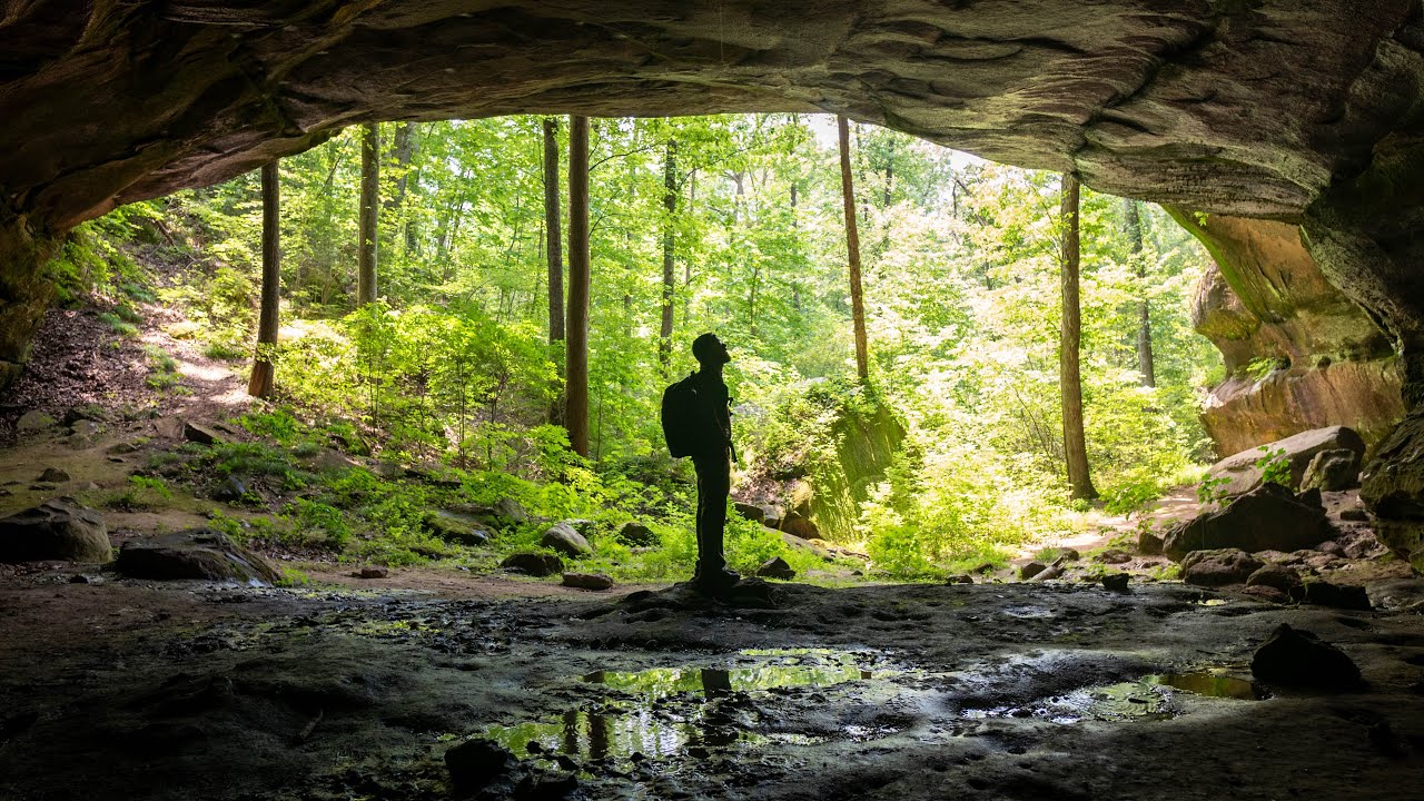 Exploring a Cave in Alabama | Kinlock Shelter