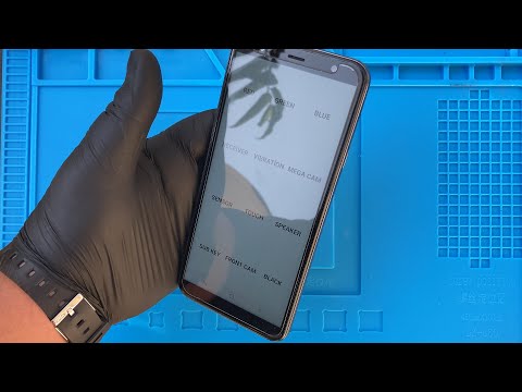 Как выполнить тест сенсорного экрана Samsung