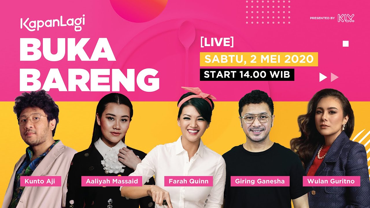 Geraldo Chyntia Kapanlagi Buka Bareng