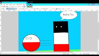 Timelapse of Making a Countryball Comic
