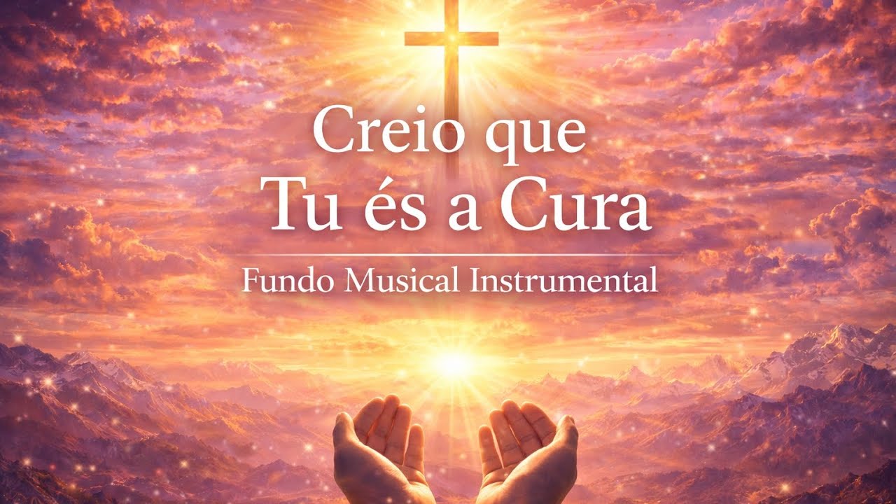 Creio que tu és a cura | Fundo musical instrumental • Para pregação, oração e devocional ❤️‍🔥