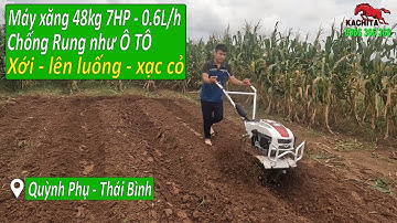 Siêu Phẩm Xới Đất Xạc Cỏ Lên Luống trong 1 máy tại Thái Bình