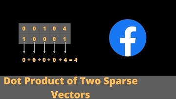 DOT PRODUCT OF TWO SPARSE VECTORS - 3 SOLUTIONS EXPLAINED [PYTHON]