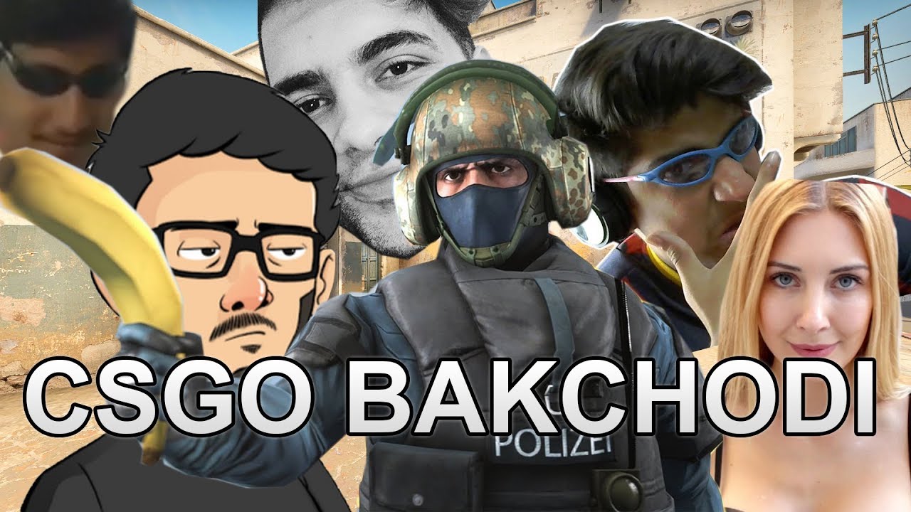CSGO India With CarryMinati , Gunshot and More | Csgo India Funny Moments (abusive language!)