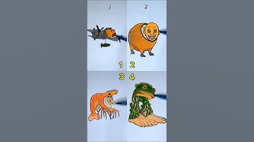 Italian Brainrot Compilation|2 #drawing #art  #memes #shorts #trending