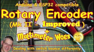 #226 ROTARY ENCODER with no switch bounce 🤓 - you MUST use this