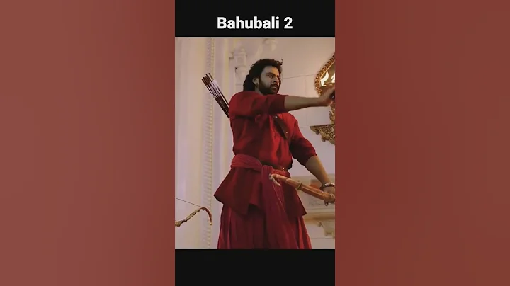 dekhiye bahubali ke prabhas ne kaise sikhaya devsena ko teer chalana || full watch #shorts #trending