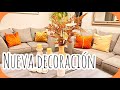 🍂Nueva Decoración de mi sala otoño / nuevas ideas/ fall decor / hogar