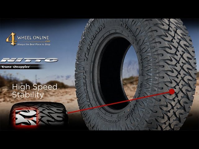 Nitto Dune Grappler Tire - YouTube