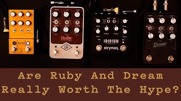 UA Dream and Ruby Versus Iridium and ACS1 - BLIND ABCD Test!