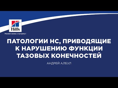 Вебинар на тему: "Заболевания ЦНС и ПНС, которые приводят к нарушению функции тазовых конечностей".