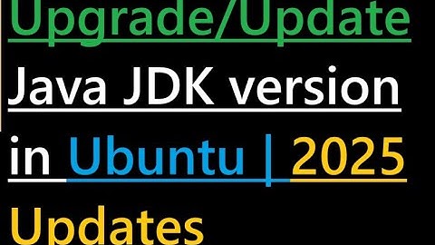How to upgrade Java on Ubuntu
