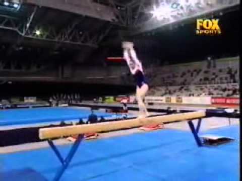 Nicole Alexander 2001 Australian Nationals Beam Al...