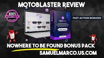 MotoBlaster Review & MotoBlaster OTO Insights 🎨✨MotoBlaster WP Sites Creation