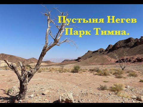 Израиль. Пустыня Негев. Парк Тимна.