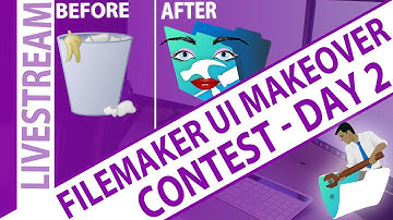 FileMaker - Real World UI/UX Makeover - Day 2 - Nick Hunter